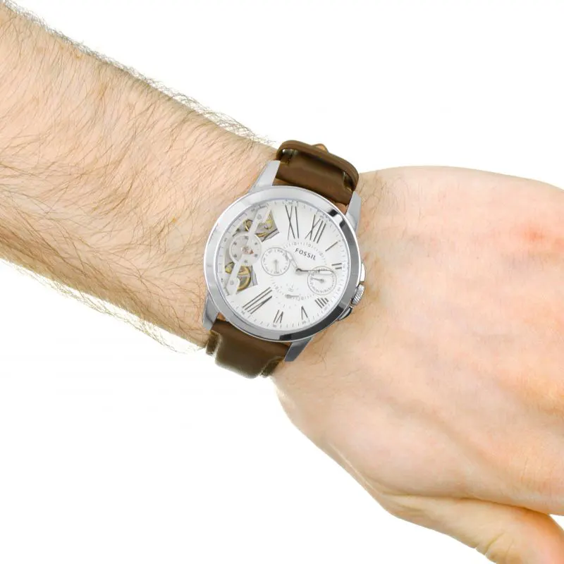 Fossil Grant Twist Multi-Function Beige Dial Men's Watch- ME1144